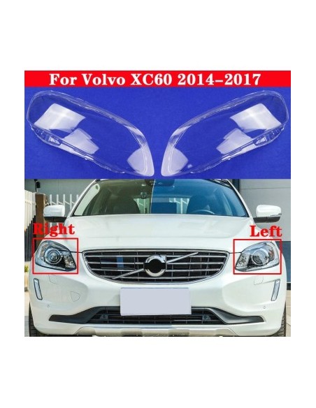 Set of 2 headlight bottles for Volvo XC60 (2014 - 2017)