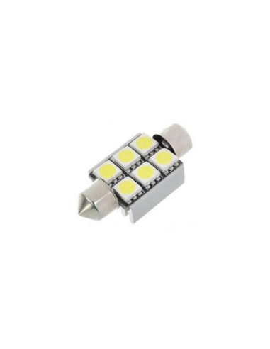 Led autó Canbus sofit 36mm 6 SMD