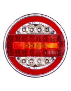 Round LED Stop Light 12-24V 1pc