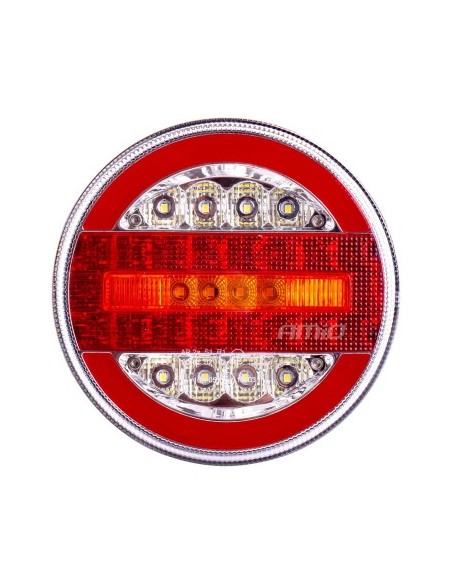 Round LED Stop Light 12-24V 1pc