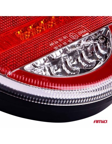 Round LED Stop Light 12-24V 1pc
