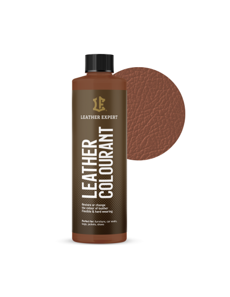 Brown Mocha Leather Paint LEATHER EXPERT Leather Colourant 250ml