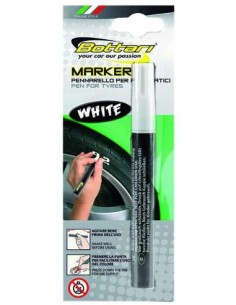 White marker for tires Bottari 2