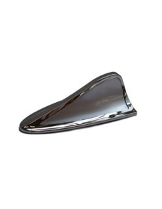 Shark Fin Car Antenna Ornament, Silver