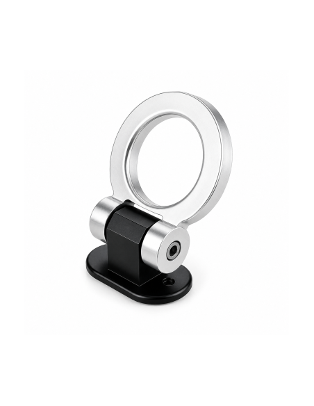 Racing Car Decoration Tow Hook Mounted on Base, Silver