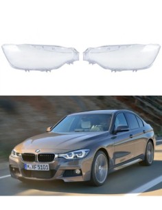 Комплект 2 стъкла фарове за BMW Серия 3 F30, F31 Facelift... 2