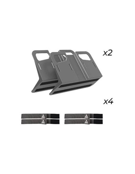 Trunk Organizer Set for securing luggage 2pcs and 4 straps Stayhold