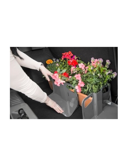 Trunk Organizer Set for securing luggage 2pcs and 4 straps Stayhold