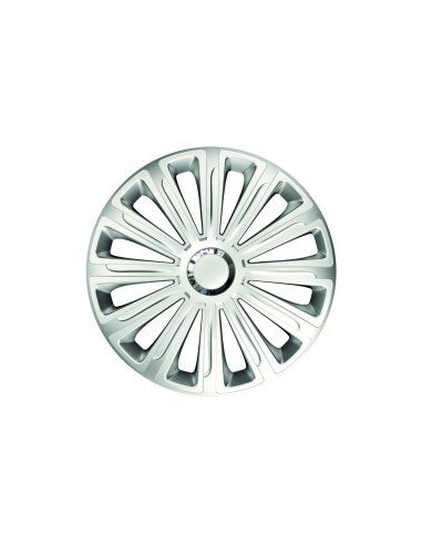 Set wheel caps 15` with chrome ring trend 4pcs
