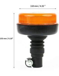 LED SLIM Beacon with Flexible Arm 12V-24V with 3 Functions 2