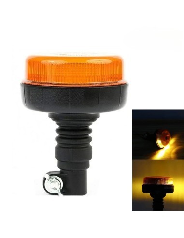 LED SLIM Beacon with Flexible Arm 12V-24V with...