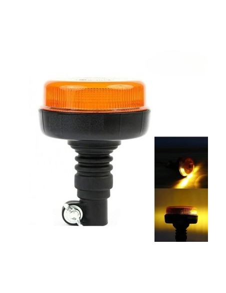 LED SLIM Beacon with Flexible Arm 12V-24V with 3 Functions