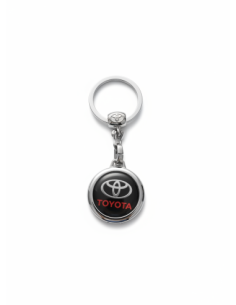 Keychain dedicated to Toyota Black