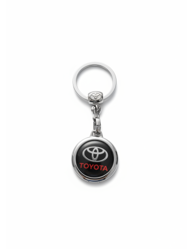 Keychain dedicated to Toyota Black