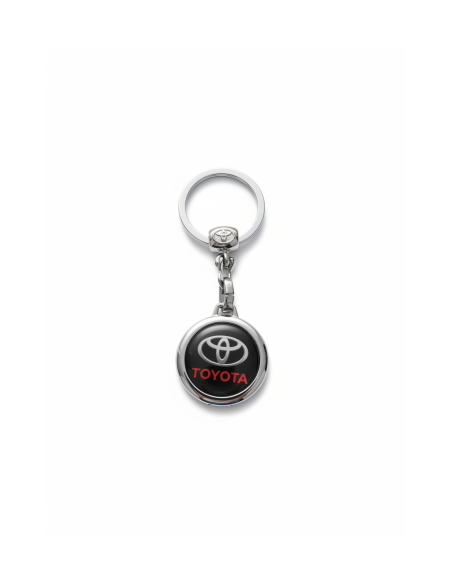 Keychain dedicated to Toyota Black
