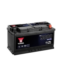 Car Battery, Yuasa 9000 AGM, with Start-Stop, 95Ah 850A,...