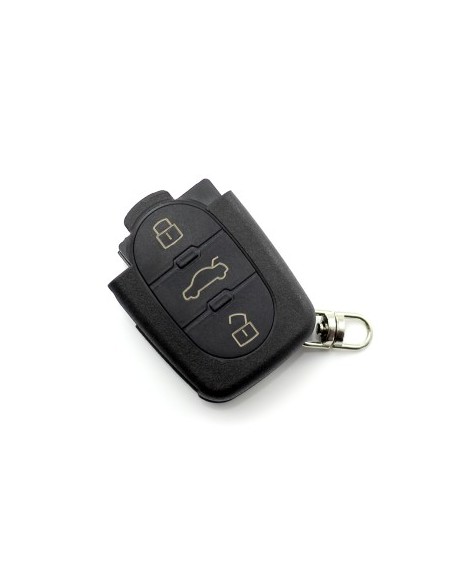 3 Button Key Case Accessory for Audi, Battery 2032