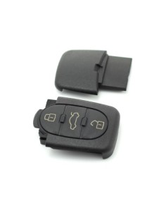 3 Button Key Case Accessory for Audi, Battery 2032 2