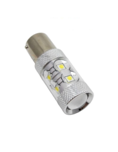 Red Car LED 30W BA15S 12-24V Canbus with CREE LEDs