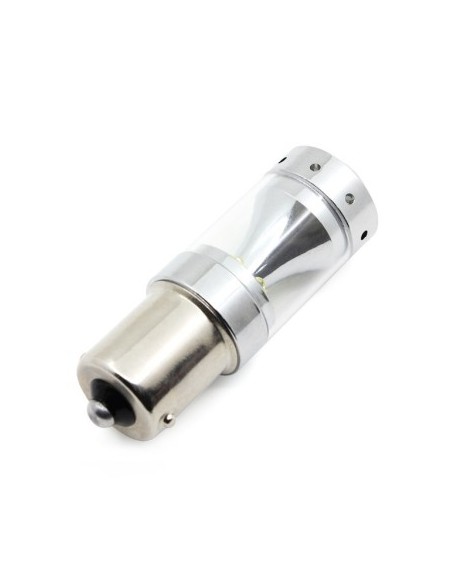 Led auto ROSU 60W BA15S Canbus cu leduri CREE