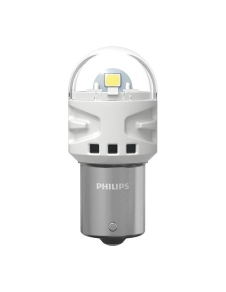 2 darabos autós LED izzó készlet Fehér P21W Philips Ultinon Pro3100 SL jelzőfényhez