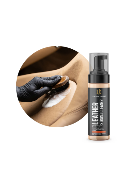 LEATHER EXPERT Strong Cleaner Powerful Leather Cleaning Solution, 200ml
