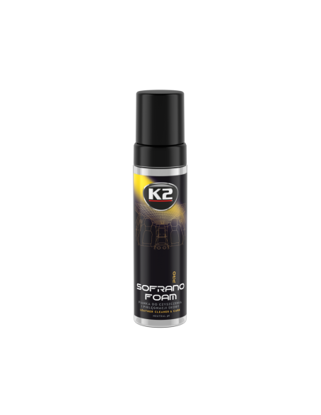 K2 SOFRANO PRO Auto Leather Cleaning and Care Solution, 200ml