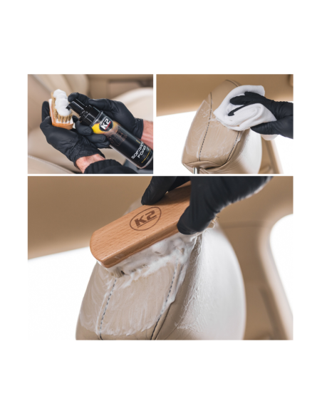 K2 SOFRANO PRO Auto Leather Cleaning and Care Solution, 200ml