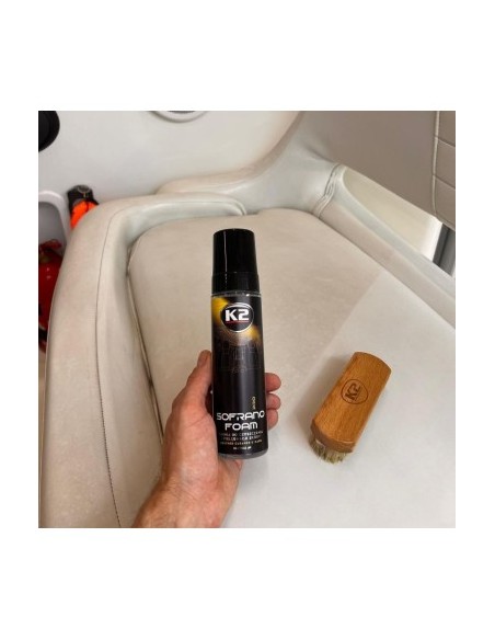 K2 SOFRANO PRO Auto Leather Cleaning and Care Solution, 200ml