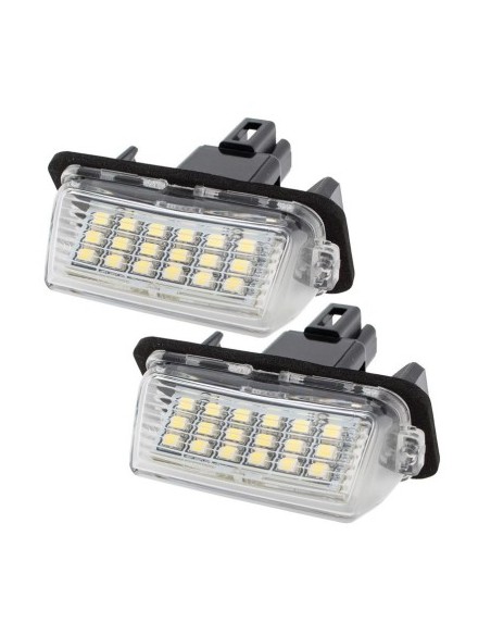 LED Number Plate Light Set for Toyota Corolla, Auris, Avensis, Prius, Yaris