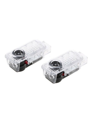 Set 2 Door Logo Lamps for Skoda Octavia,...