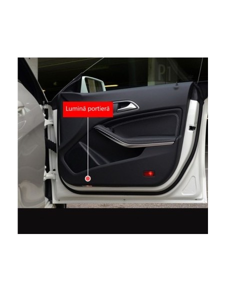 Set 2 Door Logo Lamps for Skoda Octavia, Roomster, Fabia, Superb