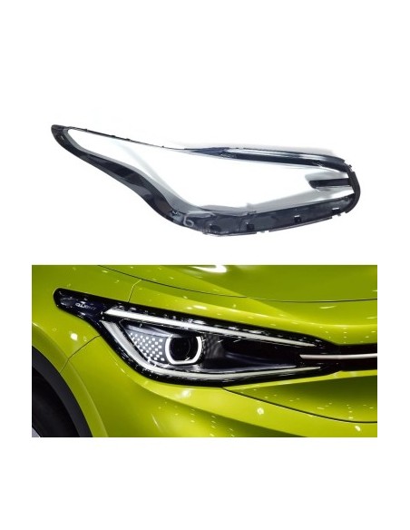 Right headlight glass compatible with Volkswagen ID4.X models (2021 - present)