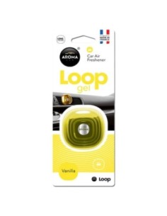 Aroma Car Loop Vanilla Car Air Freshener