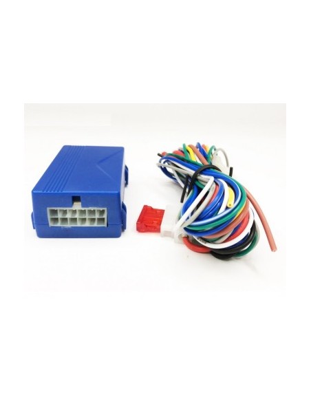 Automatic folding module for electric car mirrors