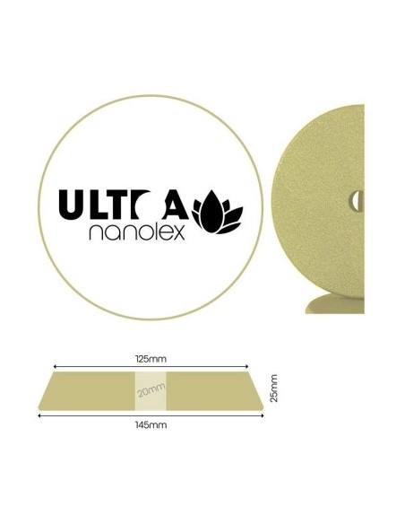 Burete Polish Super Abraziv Nanolex Ultra Cut Pad DA 145x25x125 mm 1buc