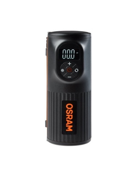 Car compressor with 5200 mAh battery and digital display tyreinflate 2000 Osram