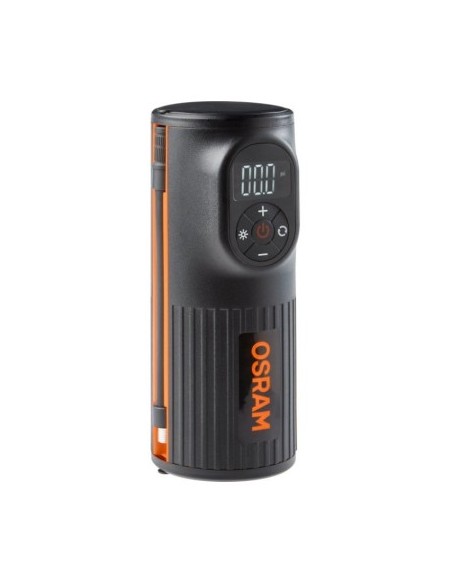 Car compressor with 5200 mAh battery and digital display tyreinflate 2000 Osram