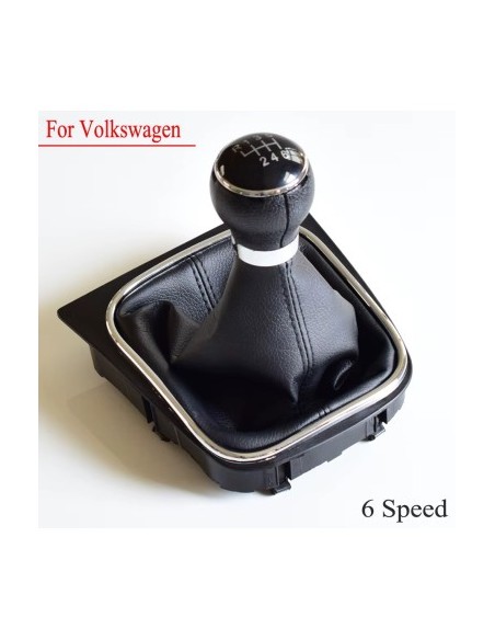 Gear shift knob for VW Golf 5, 6, Jetta, Scirocco, 6-speed manual transmission