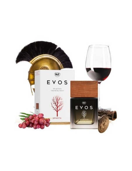 Αρωματικό αυτοκινήτου K2 Evos Sparta, 50ml