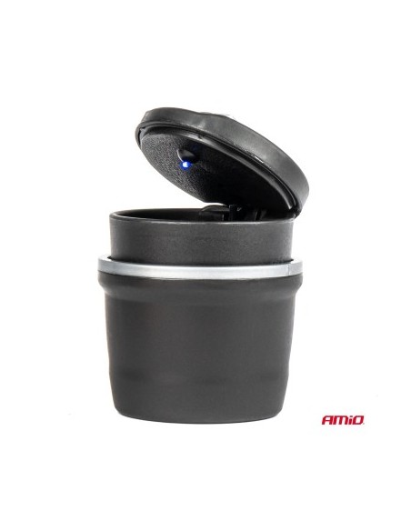 LED Car Ashtray with Dual Mounting