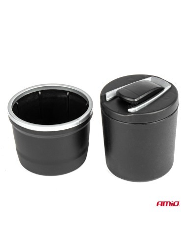 LED Car Ashtray with Dual Mounting