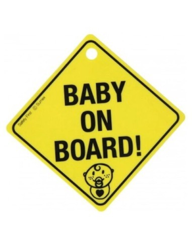 Baby on Board! Warning Sign with Suction Cup