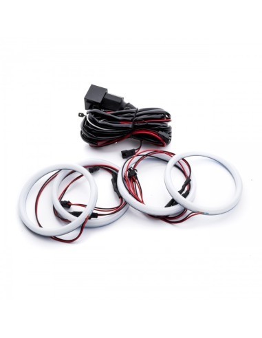 Kit Angel Eyes LED COTTON για BMW E30, E32, E34 - 4x120mm