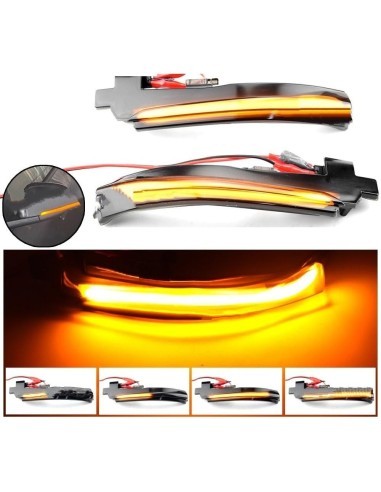 Set of 2 Dynamic LED Mirror Indicators for...