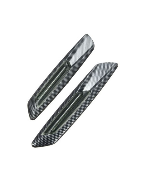 Set of 2 Carbon LED Wing Indicators for BMW E60, E61, E90, E91, E81, E82, E88