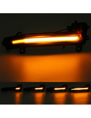 Set 2 Dynamic LED Mirror Indicators for BMW...