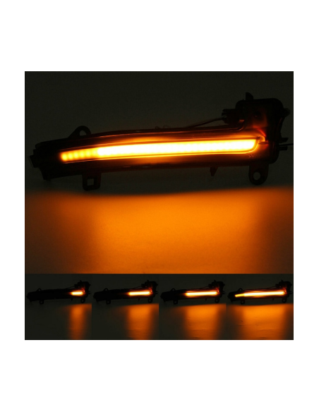 Set 2 Dynamic LED Mirror Indicators for BMW Series 1, 2, 3, 4, X1, i3