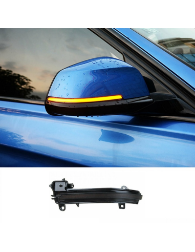 Set 2 Dynamic LED Mirror Indicators for BMW...