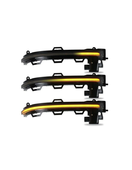 Set 2 Dynamic LED Mirror Indicators for BMW Series 1, 2, 3, 4, X1, i3